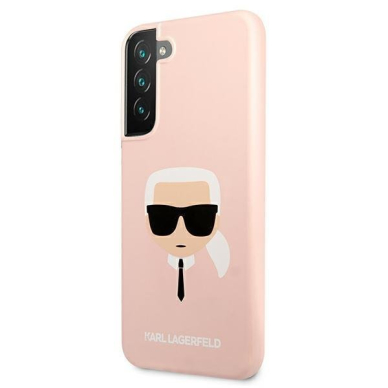 Dėklas Karl Lagerfeld KLHCS22MSLKHPI Samsung Galaxy S22 plus Rožinis 1