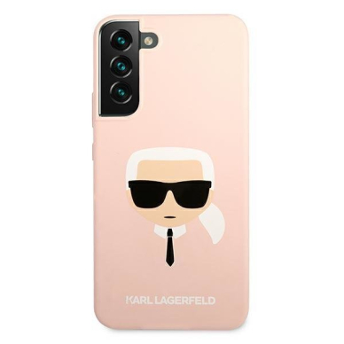 Dėklas Karl Lagerfeld KLHCS22MSLKHPI Samsung Galaxy S22 plus Rožinis 2