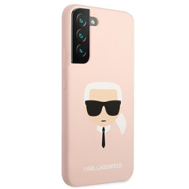 Dėklas Karl Lagerfeld KLHCS22MSLKHPI Samsung Galaxy S22 plus Rožinis 3