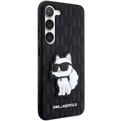 Dėklas Karl Lagerfeld KLHCS23MSAKLHCPK Samsung Galaxy S23 Plus Juodas 3