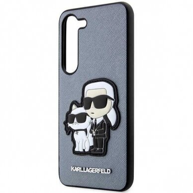 Dėklas Karl Lagerfeld KLHCS23MSANKCPG Samsung Galaxy S23 Plus Pilkas 5