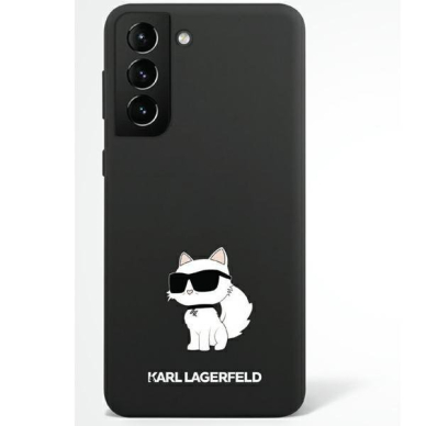 Dėklas Karl Lagerfeld KLHCS23MSNCHBCK Samsung Galaxy S23 Plus Juodas