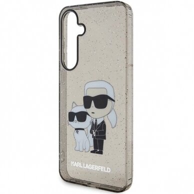 Dėklas Karl Lagerfeld KLHCS24SHNKCTGK S24 S921 Juodas Blizgus 5