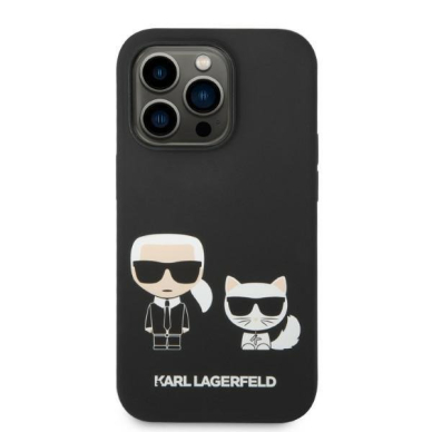 Dėklas Karl Lagerfeld KLHMP14LSSKCK iPhone 14 Pro Juodas 2