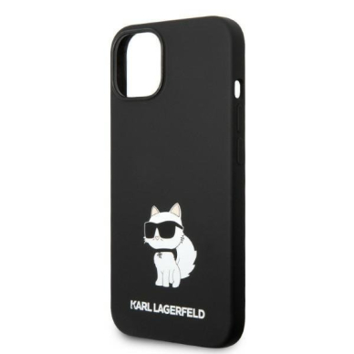 Dėklas Karl Lagerfeld Silicone Choupette MagSafe KLHMP14MSNCHBCK iPhone 14 Plus Juodas 5