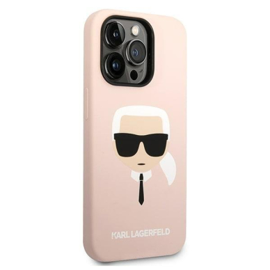 Dėklas Karl Lagerfeld KLHMP14XSLKHLP iPhone 14 Pro Max Rožinis 3