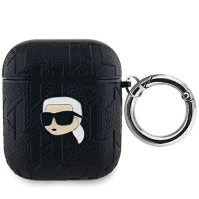 Karl Lagerfeld Monogram Karl Head dėklas AirPods 1 / 2 - Juodas