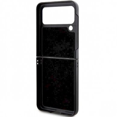 Dėklas Karl Lagerfeld Saffiano Karl&Choupette Pin case for Samsung Galaxy Z Flip 4 - Juodas 3