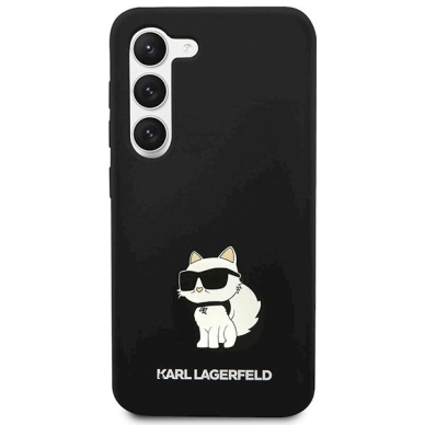 Originalus Karl Lagerfeld Dėklas Silicone ChoupetteSamsung Galaxy S24 - Juodas 2