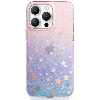 Dėklas Kingxbar Heart Star iPhone 14 Plus Rožinis 1