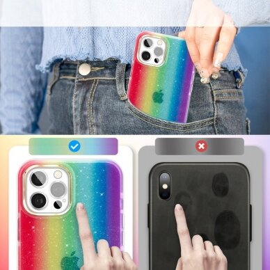 Dėklas Kingxbar Ombre Case iPhone 12 Pro Max multicolour 2