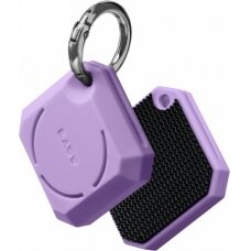 LAUT Huex Gems - Apsauginis dėklas skirta AirTag (violetinis)