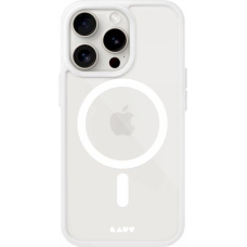 LAUT Huex Protect MagSafe Dėklas iPhone 15 Pro - baltas