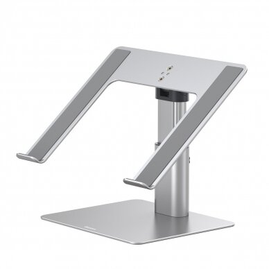 Laikiklis Baseus Metal Adjustable Laptop Stand Sidabrinis