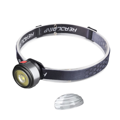 [Užsakomoji prekė] Švieselė Cap XPG, COB, LED - Techsuit (HL-B-01) - Pilkas