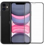 LCD apsauginis stikliukas Full Privacy Apple iPhone XR/11 juodas