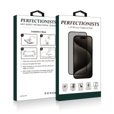 LCD apsauginis stikliukas 2.5D Privacy Perfectionists Apple iPhone 14 Pro Max juodas