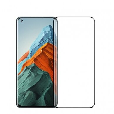 LCD apsauginis stikliukas 3D Perfectionists Xiaomi 12S Pro lenktas juodas