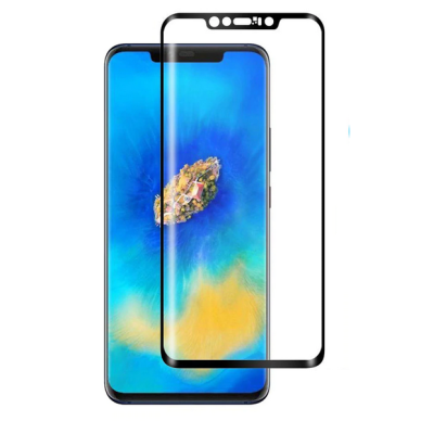 Lcd Apsauginis Stikliukas 5D Full Glue Huawei Mate 20 Pro Lenktas Juodas