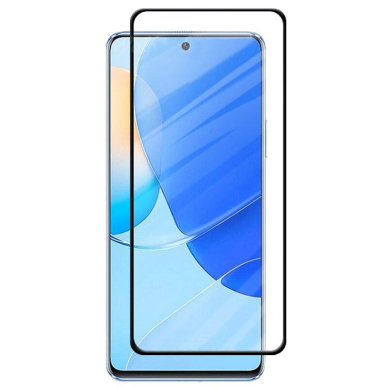 LCD apsauginis stikliukas 5D Full Glue Huawei Nova 9 SE lenktas juodas