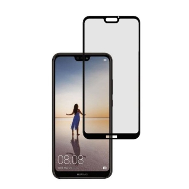 Lcd Apsauginis Stikliukas 5D Full Glue Huawei P20 Pro/P20 Plus Lenktas Juodas