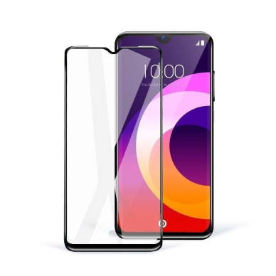 LCD apsauginis stikliukas 5D Full Glue Huawei P50 lenktas juodas  1