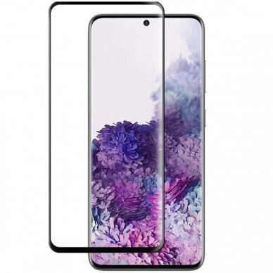 LCD apsauginis stikliukas 5D Perfectionists Samsung S20 FE lenktas juodas