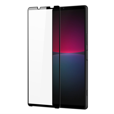 LCD apsauginis stikliukas 9D Full Glue Sony Xperia 10 V juodas