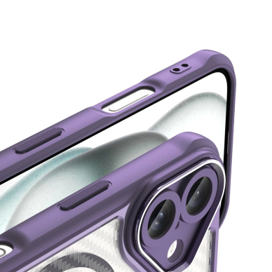 Dėklas Leading Series MagSafe iPhone 16 Plus - Violetinis 7