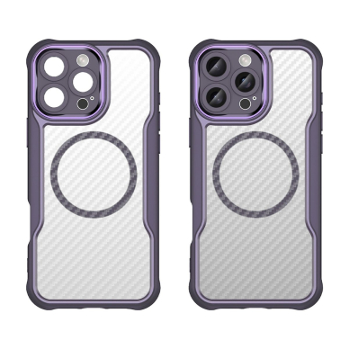 Dėklas Leading Series MagSafe iPhone 16 Pro - Violetinis 1