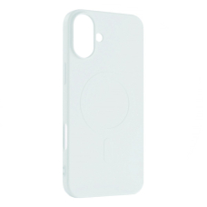 Dėklas MagSafe Liquid Silicone iPhone 16 - baltas