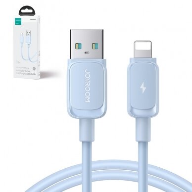 Lightning - USB 2.4A cable 1.2m Joyroom S-AL012A14 - Mėlynas 2