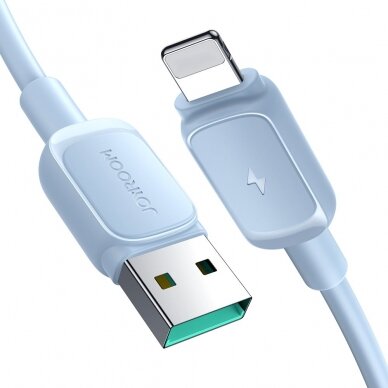 Lightning - USB 2.4A cable 1.2m Joyroom S-AL012A14 - Mėlynas