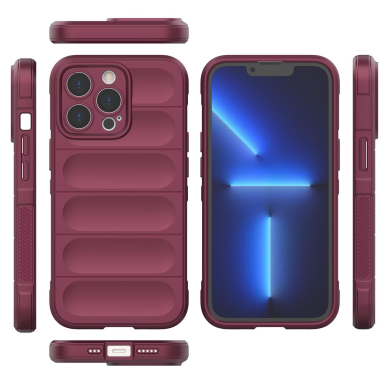 Dėklas Magic Shield Case iPhone 13 Pro Max Bordo 6