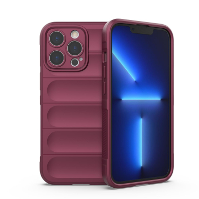 Dėklas Magic Shield Case iPhone 13 Pro Max Bordo