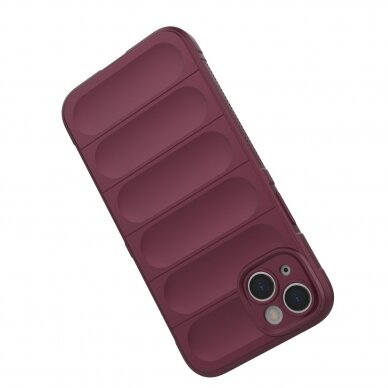 Dėklas Magic Shield iPhone 14 Plus Bordo 7