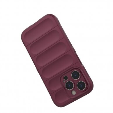 Dėklas Magic Shield iPhone 14 Pro Bordo 6