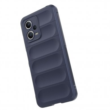 Dėklas Magic Shield Xiaomi Redmi Note 12 5G / Poco X5 5G Flexible Armor Case Mėlynas 4