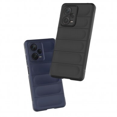 Dėklas Magic Shield Xiaomi Redmi Note 12 Pro+ flexible armored cover Mėlynas 13