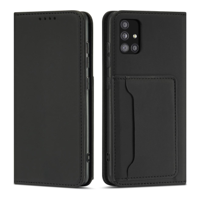 Dėklas Magnet Card Case Samsung Galaxy A12 5G Juodas 6