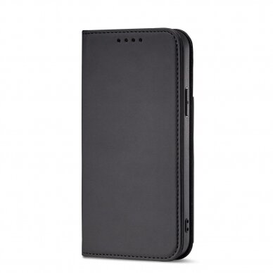 Dėklas Magnet Card Case iPhone 13 mini Juodas 3
