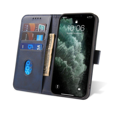 Atverčiamas Dėklas Magnet Case elegant bookcase Samsung Galaxy A02s Mėlynas 5