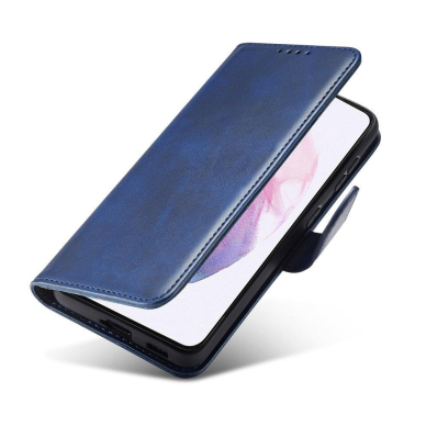 Atverčiamas Dėklas Magnet Case Elegant skirtas Samsung Galaxy S22 Plus Mėlynas 1