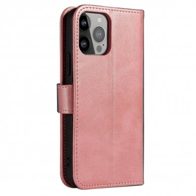 Atverčiamas dėklas Magnet Case Samsung S24 Plus  - Rožinis 3