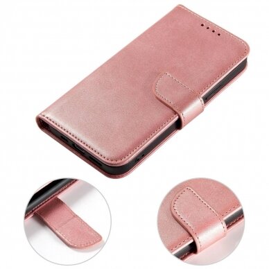 Atverčiamas dėklas Magnet Case Samsung S24 Plus  - Rožinis 1