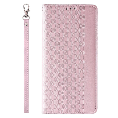 Dėklas Magnet Strap Case for iPhone 13 Pro Max Rožinis 10