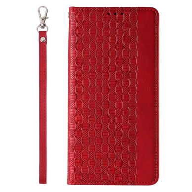 Dėklas Magnet Strap Case iPhone 13 Pro Raudonas 4