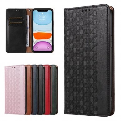 Dėklas Magnet Strap Case for iPhone 12 Juodas 1