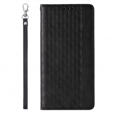 Dėklas Magnet Strap Case for iPhone 12 Juodas 3