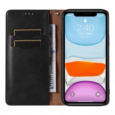 Dėklas Magnet Strap Case for iPhone 12 Juodas 5